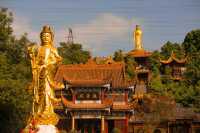 成都地鐵直達的古寺，據說在這裡所求皆能如願。