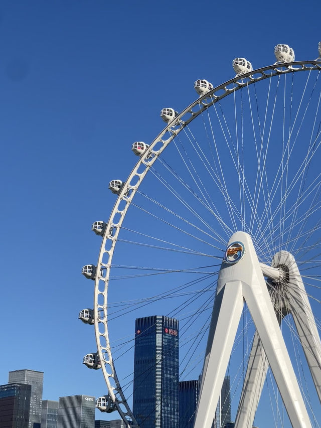 深圳夏日浪漫🎡摩天輪吹海風、看日落