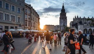 Autumn in Poland, from the Middle Ages to the Renaissance.