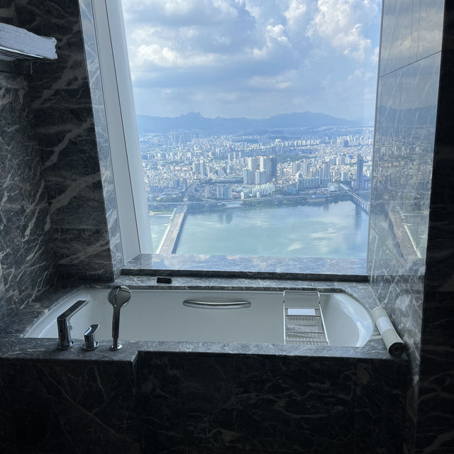 서울에서 제일 높은 호텔 시그니엘 서울 호캉스🏢