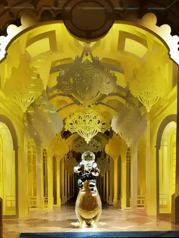 金色主旋律的展覽。