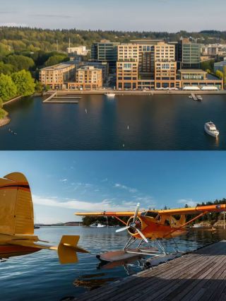 워싱턴 레이크 하얏트 호텔, 호숫가의 럭셔리와 평온함을 만나다.