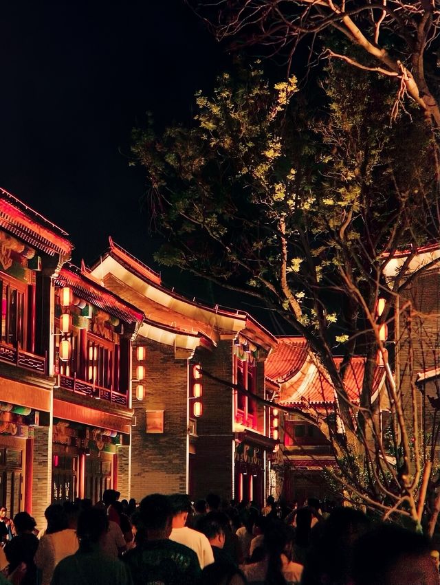 滄州南川樓的夜景，依然如此美麗