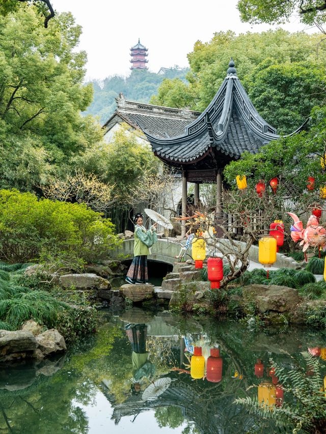 要相信央媽和乾隆審美，現在的無錫是春色滿園關不住