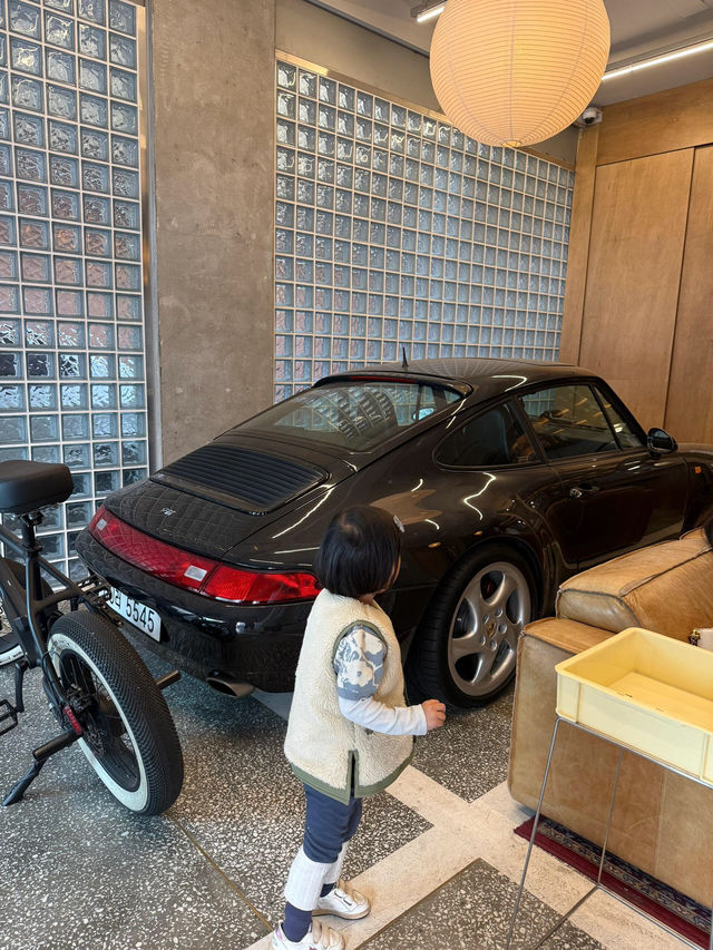探店 | 漢南洞神秘車庫咖啡，終於被我喝到啦！