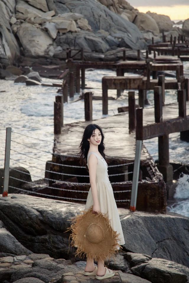 湄洲島真的好美！