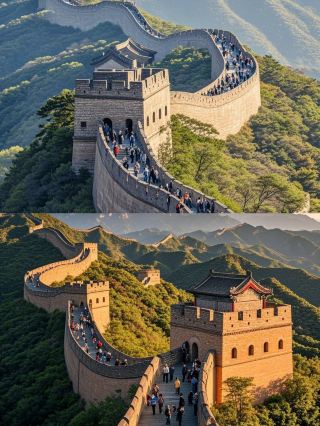 The Great Wall! It lives up to its reputation