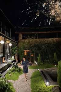 白沙古鎮將浪漫私有化嘅國風庭院