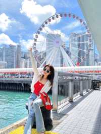 Observation Wheel in Hong Kong is Amazing♥️
