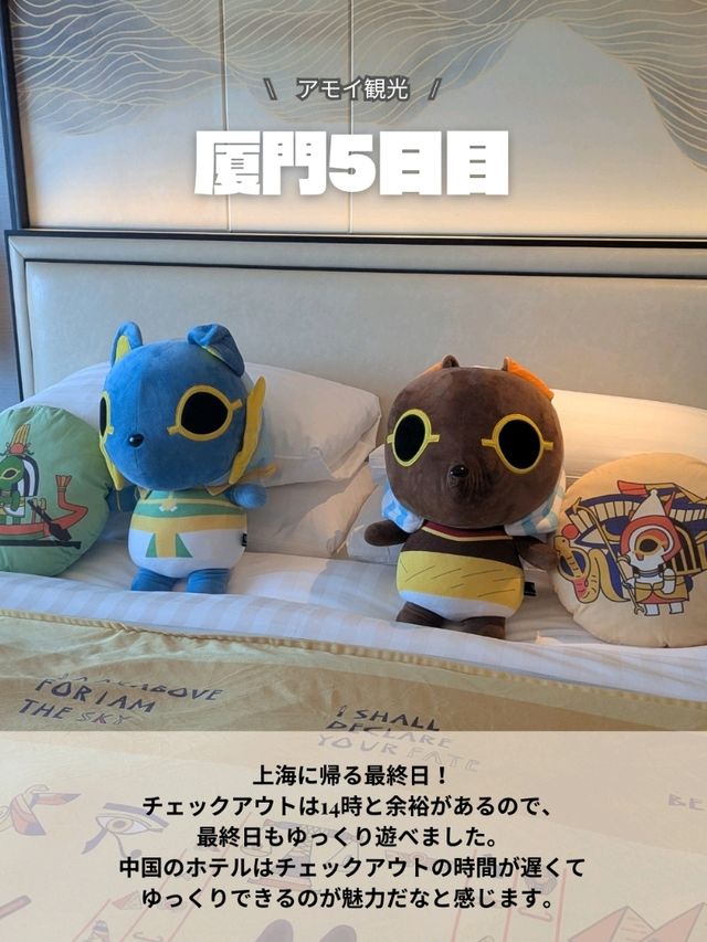 厦門旅行　5日目