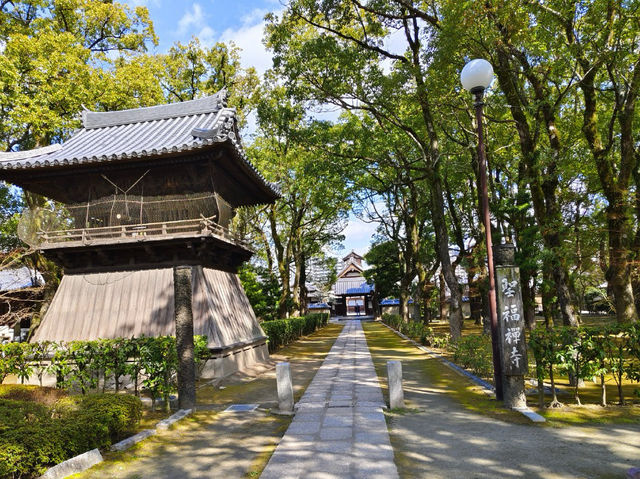 일본 후쿠오카 승천선사 사원—도심 속 숨은 절境의 완벽한 조화