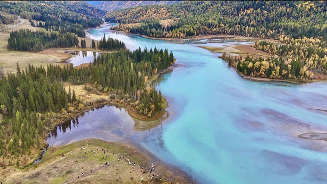 心上人我在可可托海等你新疆仙境童話世界