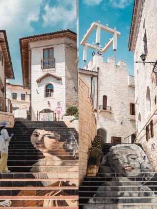 ขับรถจากฉางซาเพียง 20 นาที! เจอเมืองเทพนิยายอิตาลี แล้วฟีดโซเชียลมีเดียของคุณก็จะเต็มไปด้วยคำถามเกี่ยวกับที่อยู่นี้!