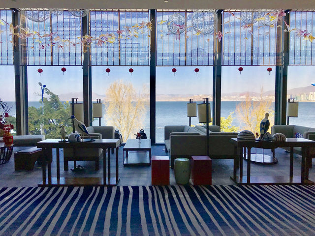 大理洱海景觀最好的一家酒店了，很有特色鄰間文化！