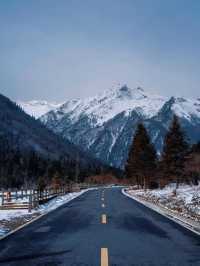 達古冰川已回｜冬日的雪看的心暖暖的