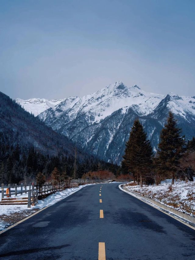 達古冰川已回｜冬日的雪看的心暖暖的