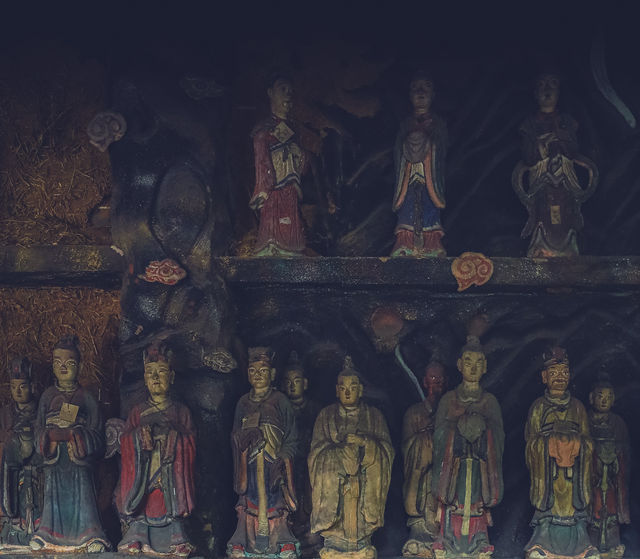 首次曝光，99%的人沒見過—明代道教全堂塑像