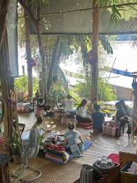 琅勃拉邦日落遊輪,好浪漫!