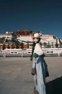 在布達拉宮腳下拍到了人生照片拉薩故事