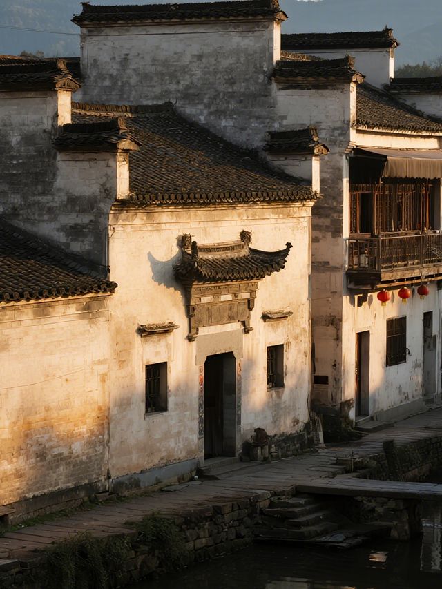 冬日呈坎煙雨行 親子解鎖八卦村的治癒時光