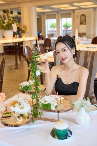 Springtime Peace Hotel, embark on a dreamlike adventure with DIMOO.