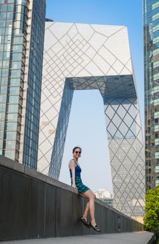Be sure to stay safe! Zero-cost hidden photo spot at Guomao