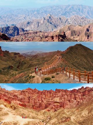 Summer vacation with kids in northwest China｜Binggou Danxia is the hidden gem