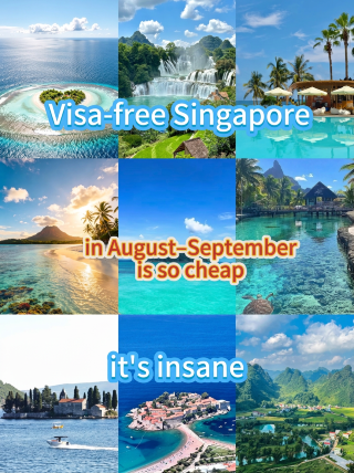 Visa-free Singapore: August–September prices are unbelievably low