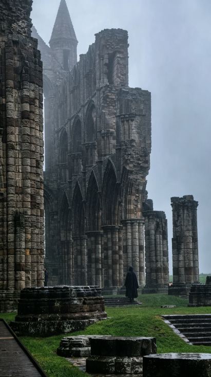 You get it! Visiting Whitby on a rainy day feels like having a built-in Gothic filter