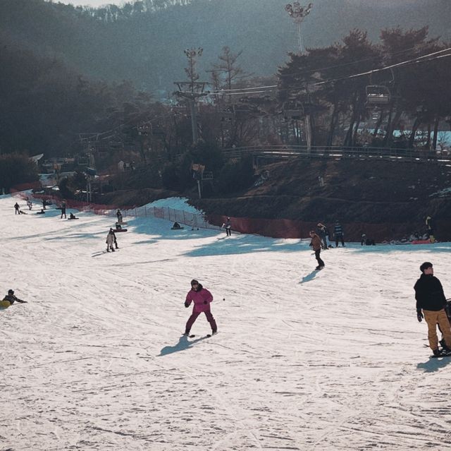 韓國芝山滑雪之旅