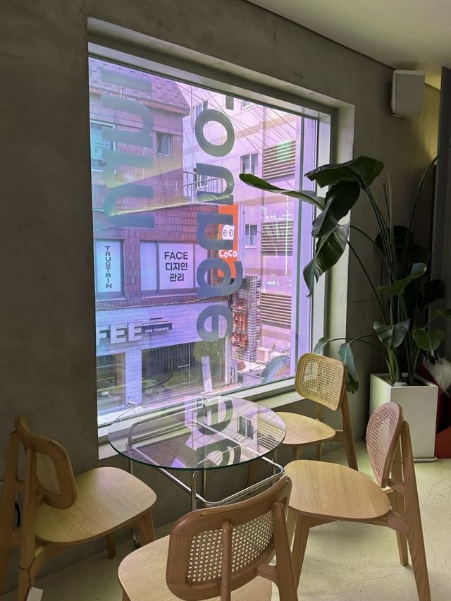 🇰🇷韓国 /ソウル cafe 🖤THE equilibrium coffee 映えカフェ