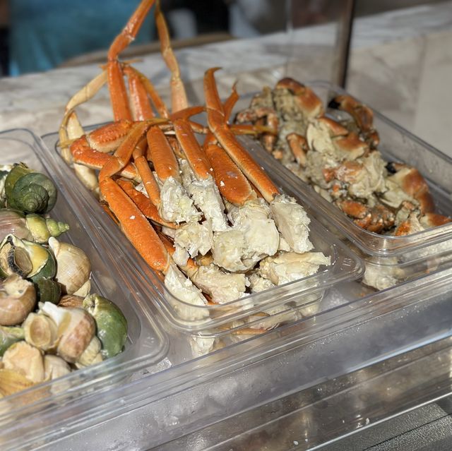 火車主題打卡酒店海鮮自助餐