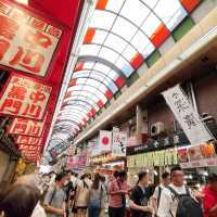 【大阪 】なにわの台所を食べ歩く✨黒門市場