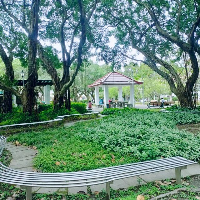 市區裡也有一片寧靜-民生社區公園