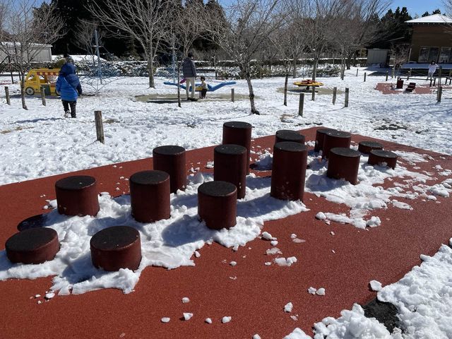 【静岡】富士山の見える絶景公園と雪景色