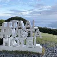Scenic View at the top of Taal Vista Hotel 
