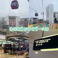 乘搭纜車到雲頂高原第一大酒店