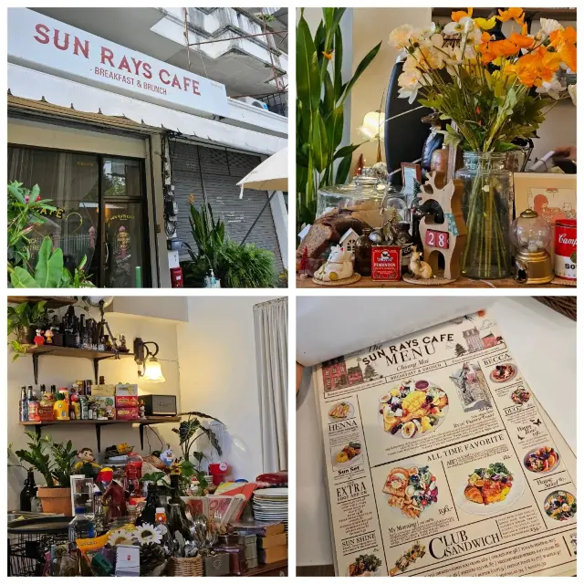 Sun Rays Cafe 🌞 คาเฟ่ชิคๆ ในเชียงใหม่
