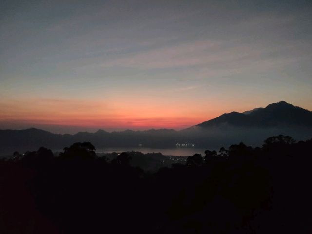 Sunrise at Mt Batur 