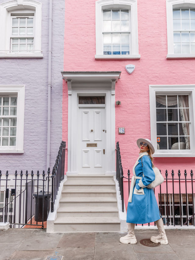 most colourful street in London! 💖