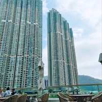 INTERVAL LOHAS PARK 四樓戶外平台餐廳！很巴適！