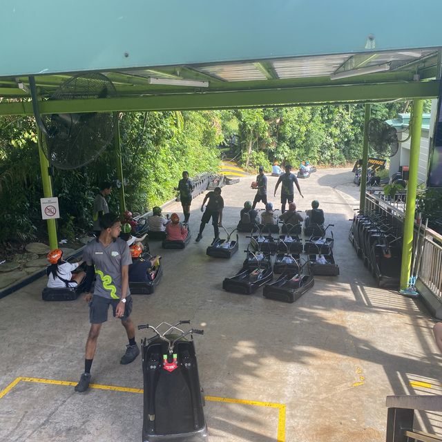 Luge Ride@Sentosa Singapore 很棒的一次體驗