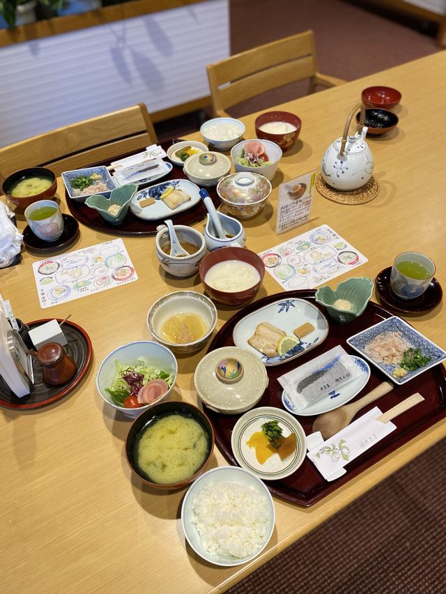 嬉野温泉大正屋の朝食