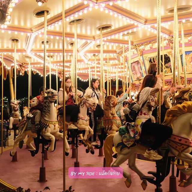🇭🇰เครื่องเล่นหมุนโซน Fantasyland, Disneyland
