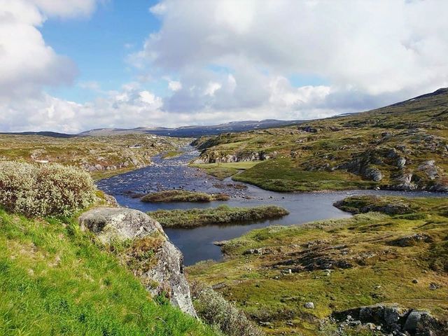 A day in beautiful village in Tyssedal 