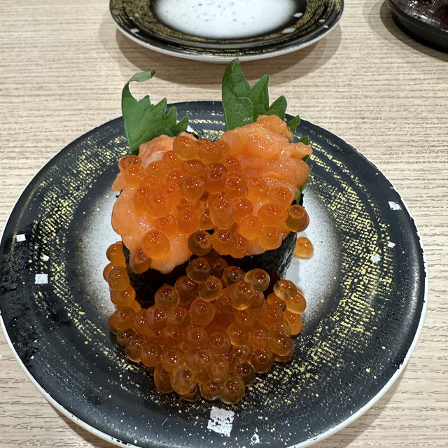 熊本站迴轉壽司晚餐😎