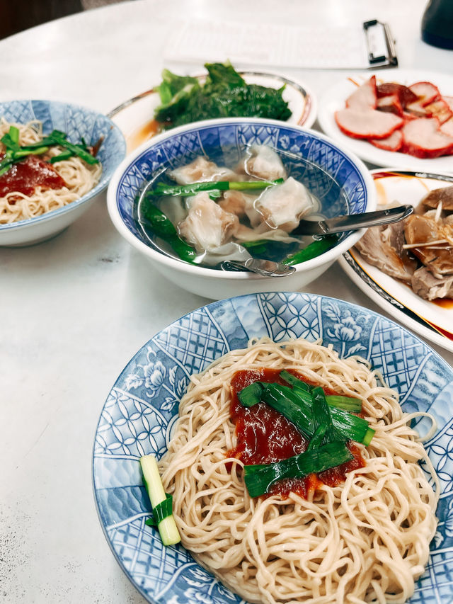 🍚台北大稻埕美食探店👣意麵王80年的古早味