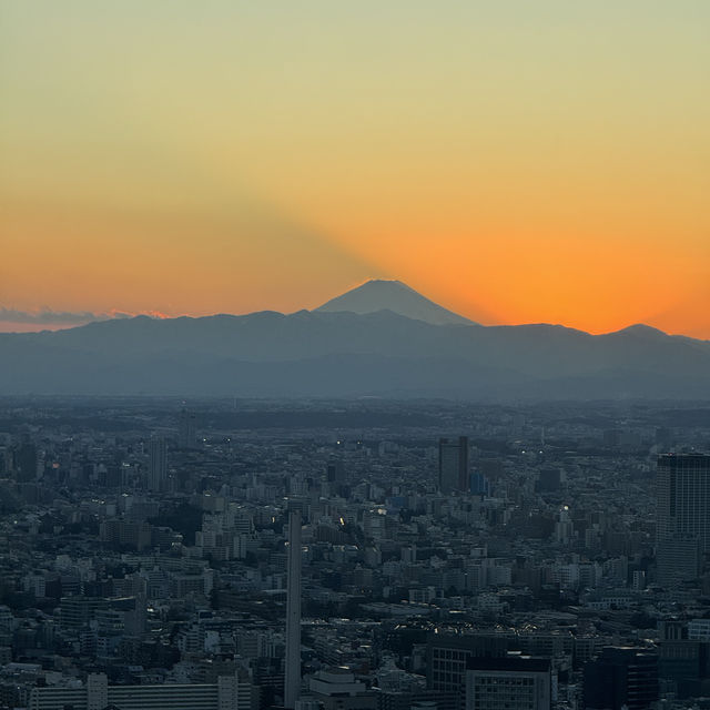 One of the best sunset spot of Tokyo 