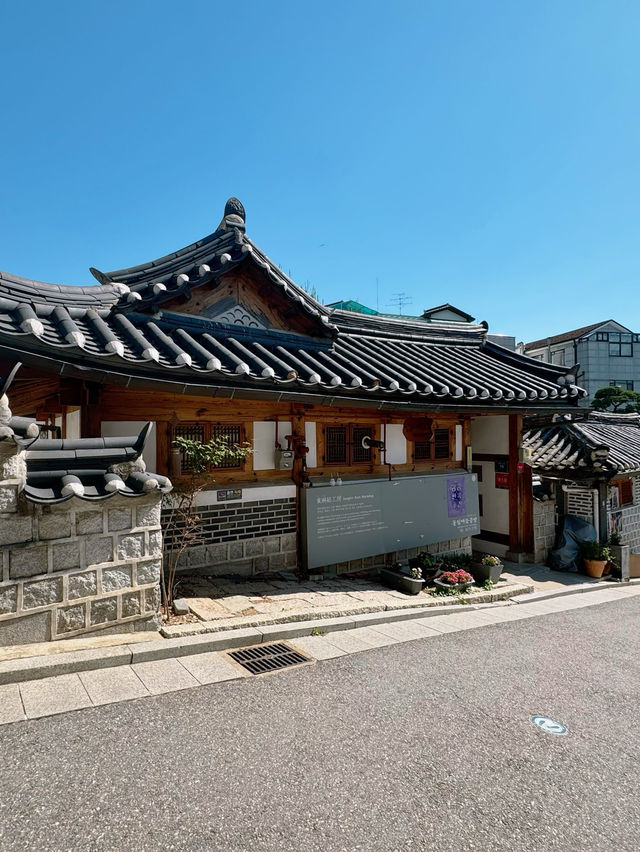 【韓国】北村韓屋村とcafeが☕️安国で散歩