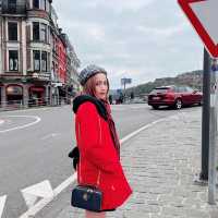 เมือง Dinant ที่เบลเยี่ยม